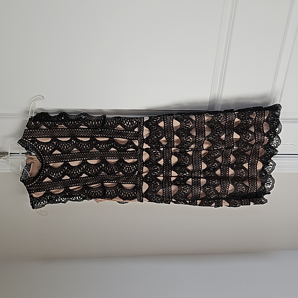 Black Eyelet Dress.
